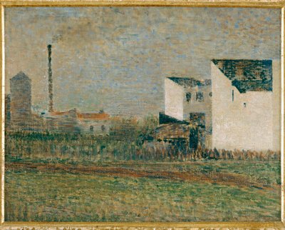 Forsteder (maleri på lerret) av Georges Pierre Seurat