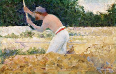 The Stone Breaker, ca. 1882 (olje på panel) av Georges Pierre Seurat