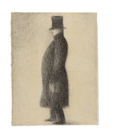 Topphatten, ca. 1883 av Georges Pierre Seurat