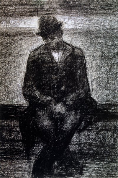 Vagabond, c1880-1891 av Georges Pierre Seurat