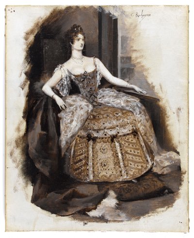 Hertuginne Josiane. av Georges Rochegrosse