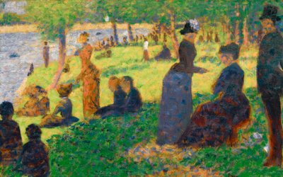 Den store bollen av Georges Seurat
