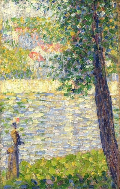 Morgentur. 1885 av Georges Seurat