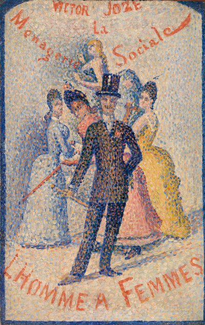 Damenes mann av Georges Seurat