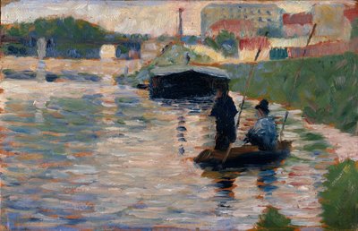 Utsikt over Seinen, 1882-83 av Georges Seurat