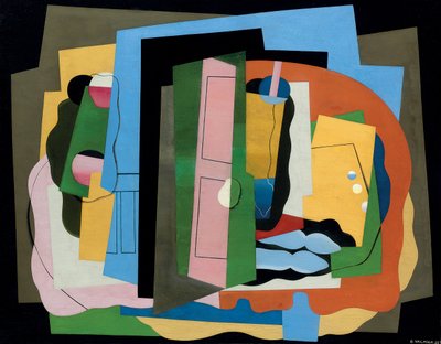 Den rosa døren; La porte rose, 1927 av Georges Valmier