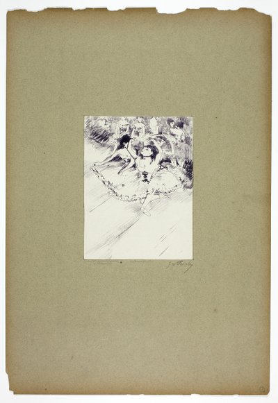 Ballettøvelse av Georges William Thornley
