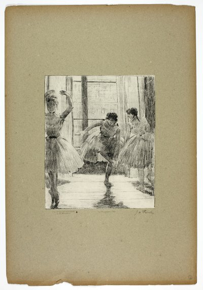 Før balletttimen av Georges William Thornley