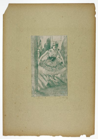 Går på scenen av Georges William Thornley