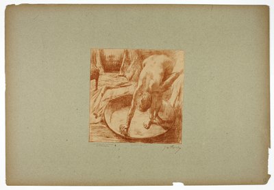 Badet av Georges William Thornley