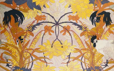 Hanen; Le Coq av Georges de Feure