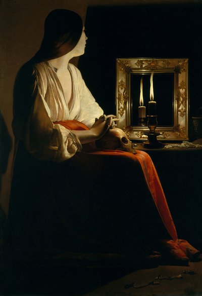 Den angrende Magdalen, ca. 1640. av Georges de La Tour