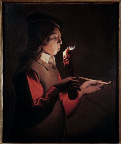 Den unge røykeren Maleri av Georges de La Tour (1593-1652) av Georges de La Tour