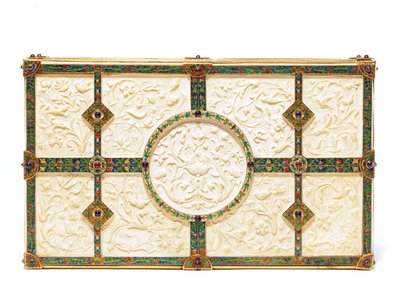 Sjelden seddelholder for Boucheron, 1893 av Georges le Sache