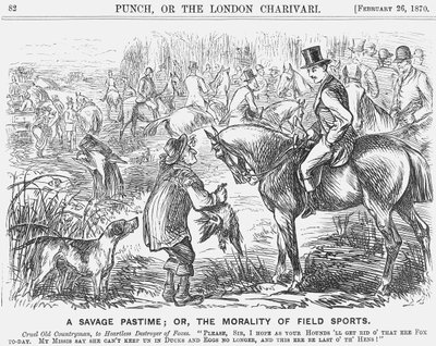 A Savage Pastime, or, the Morality of Field Sports
