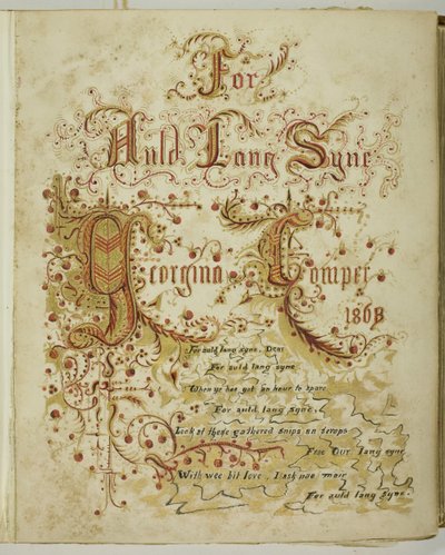 Uten tittel [For Auld Lang Syne], 185568. av Georgina Cowper