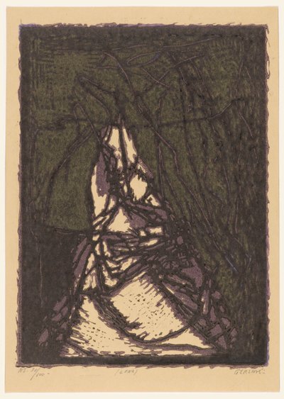 Lena (original tittel på objekt) av Ger Ladage (signed by artist)