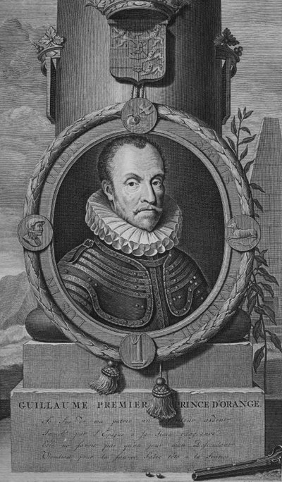 Guillaume Premier Prince DOrange, sent på 1600-tallet – begynnelsen av 1700-tallet. av Gerald Valck