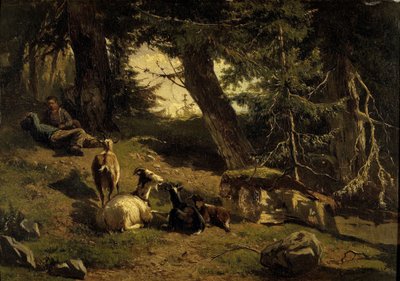 Sveitsisk landskap av Gerard Bilders