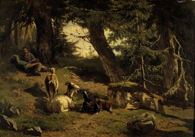 Sveitsisk landskap av Gerard Bilders