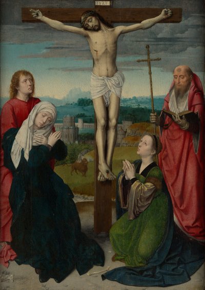 Korsfestelsen, ca. 1495. av Gerard David