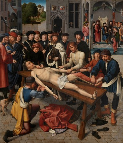 Fløtingen av Sisamnes av Gerard David