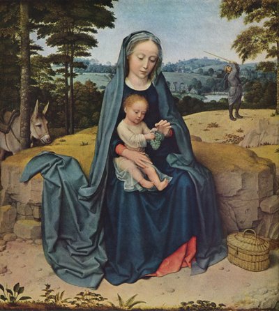 The Rest on the Flight into Egypt, c1510 av Gerard David