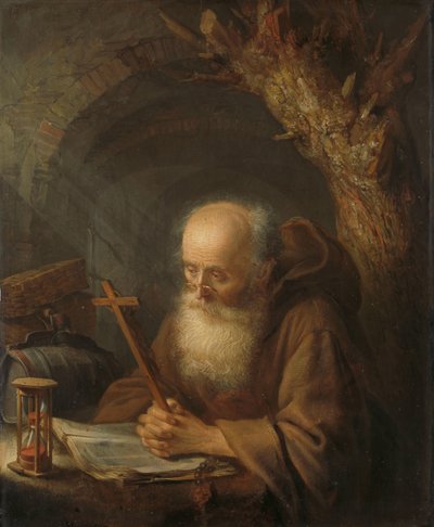 En eremitt av Gerrit Dou