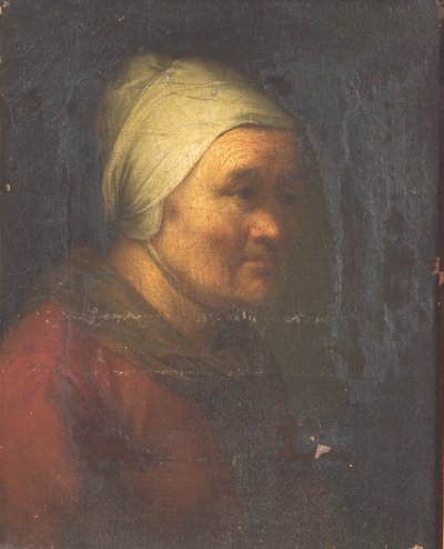En gammel dame av Gerrit Dou