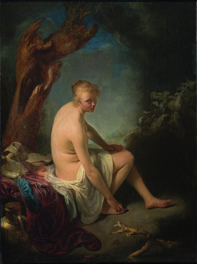 Bather, ca 1662-1665. av Gerrit Dou