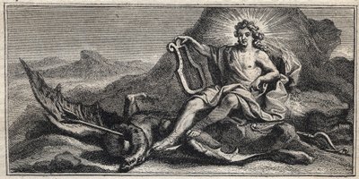 Apollo dreper Hydra - Apollo terrassant l