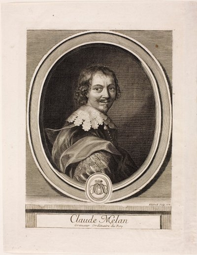 Claude Middle av Gérard Edelinck