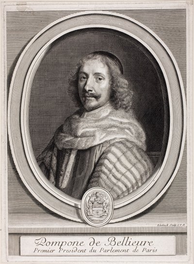 Pompon de Bellièvre av Gérard Edelinck