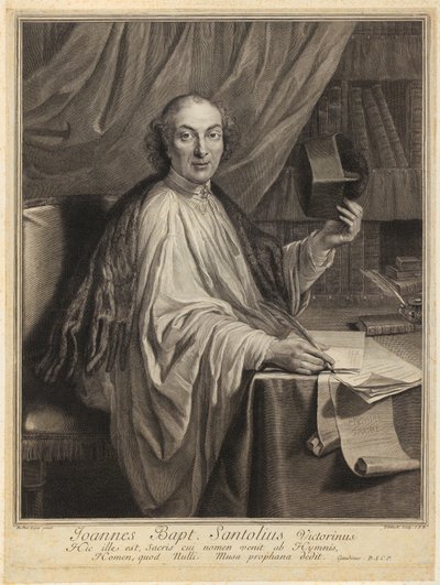Portrett av Gerbrand van Leeuwen av Gérard Edelinck