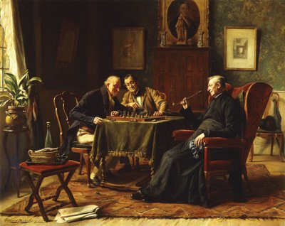 Et sjakkspill av Gerard Portielje
