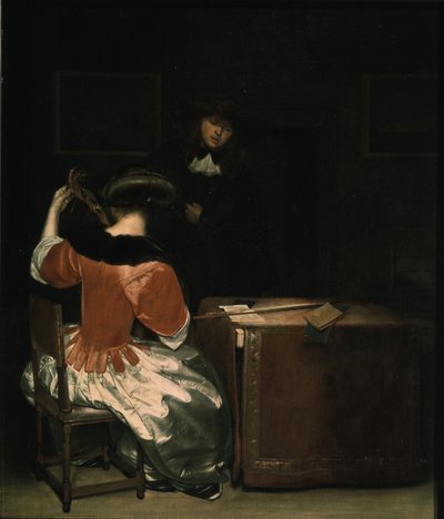 Musikktimen av Gerard, Ter Borch