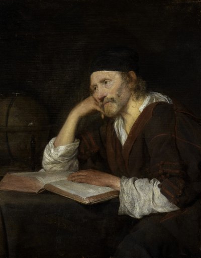 Heraclitus, ca. 1647-1648 av Gerard Ter Borch the Younger