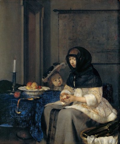 Epleskrelleren av Gerard Ter Borch the Younger