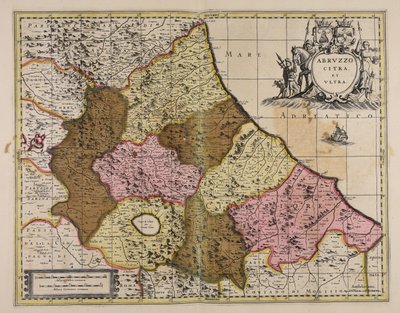 Abruzzo side og utover av Gerard Valck