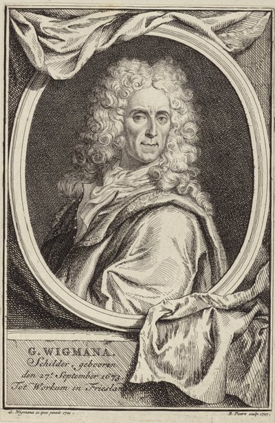 Portrett av Gerard Wigmana av Gerard Wigmana