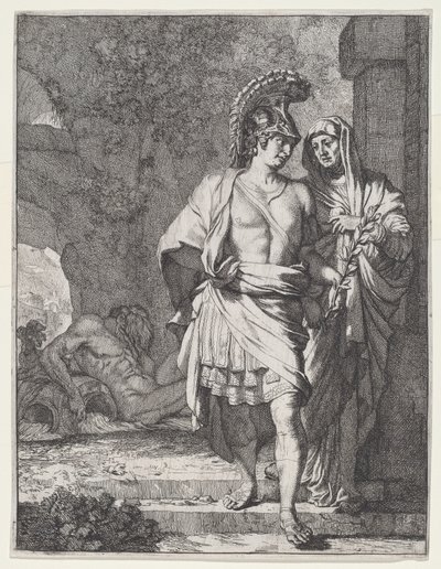 Aeneas og Sibylla av Gerard de Lairesse