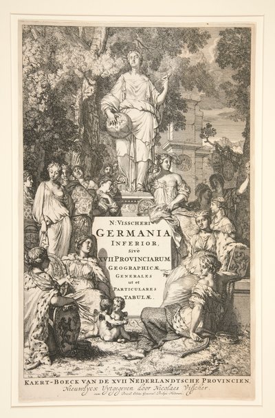 Nedre Tyskland eller de 17 provinsene av Gerard de Lairesse