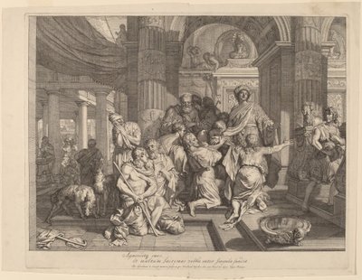 Joseph åpenbarer seg for sine brødre av Gerard de Lairesse