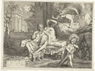 Mercury beordrer Calypso å la Odyssevs dra av Gerard de Lairesse