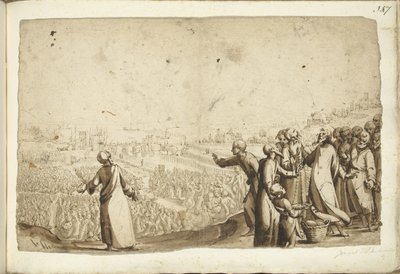 Kristus mater mengden av Gerard ter Borch (I)