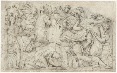 Konstantinbuen med Trajans seier over Dacierne av Gerard ter Borch (I)