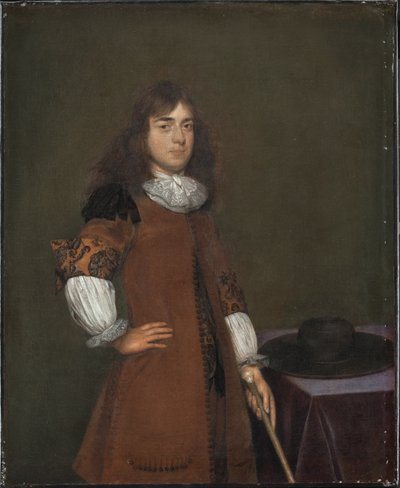 Portrett av en mann av Gerard ter Borch