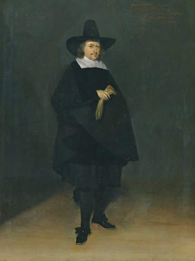 Portrett av Burgermeister Jan Roever (1610-61) av Gerard ter Borch