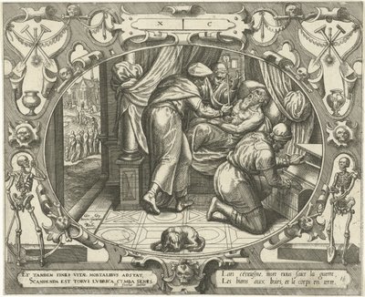Mann i en alder av hundre Ten Ages of Man (serietittel) av Gerard van Groeningen