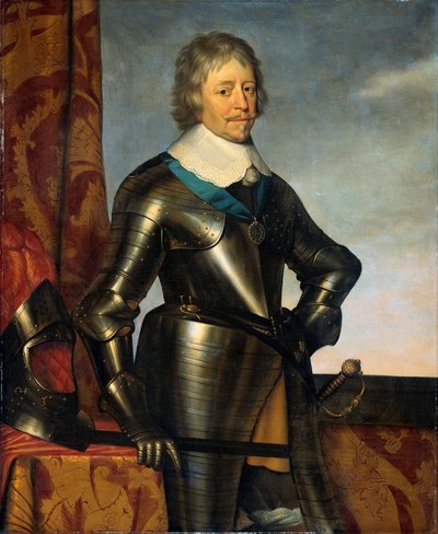 Portrett av Frederik Hendrik (1584-1647), Prins av Oransje av Gerard van Honthorst (workshop of)